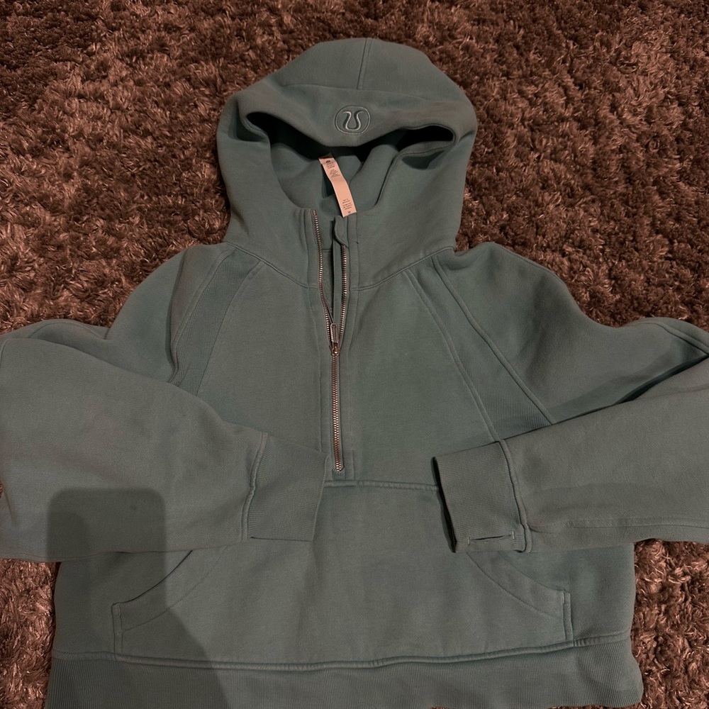 Lululemon scuba Teal Hoodie